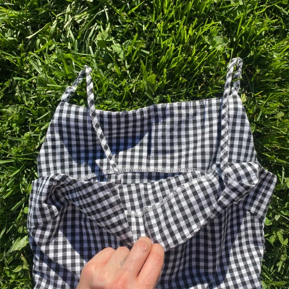 Gingham romper - Picture 4 of 4